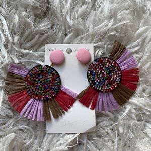 Purple/Brown/Red and Multi-Color Stone